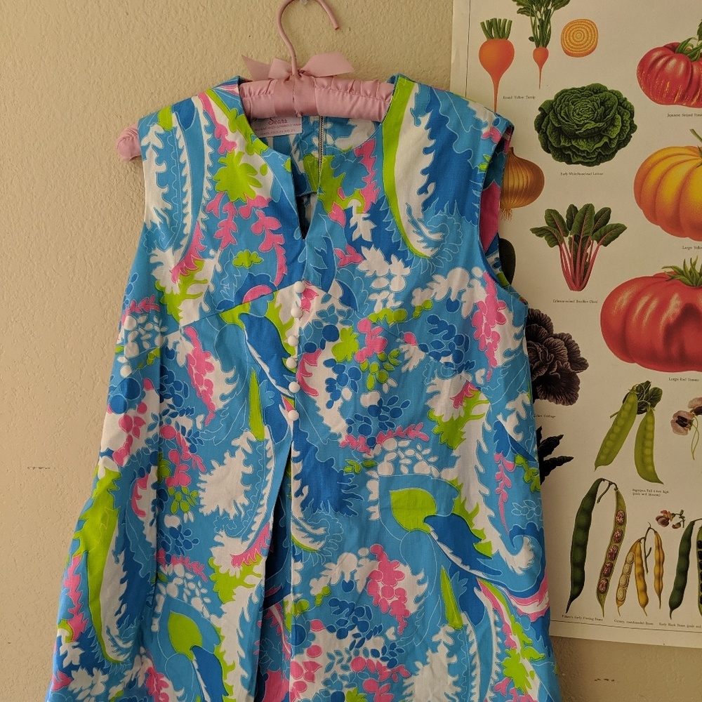 Vintage 1960s Sears Laundry Dress